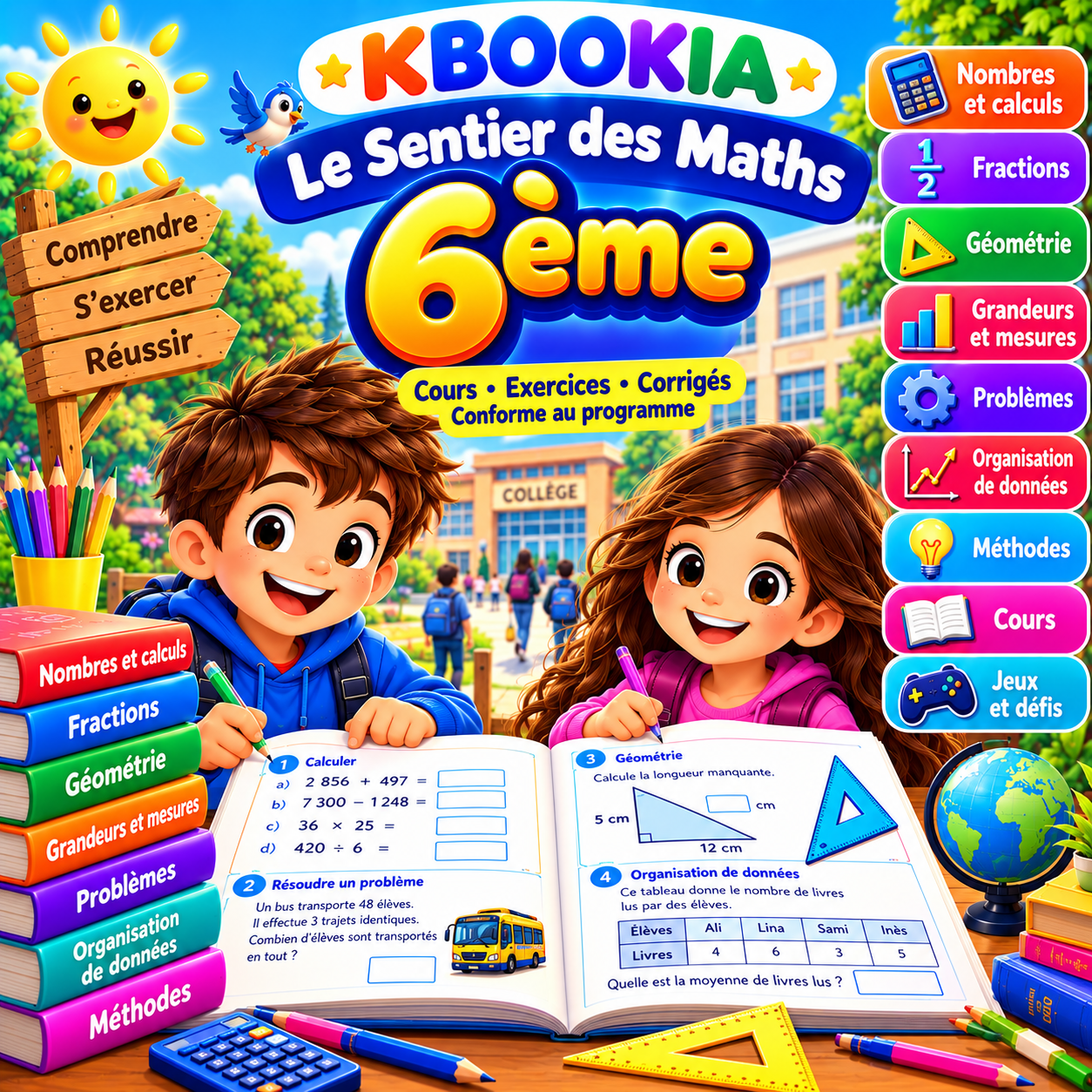 Couverture Le Sentier 6e
