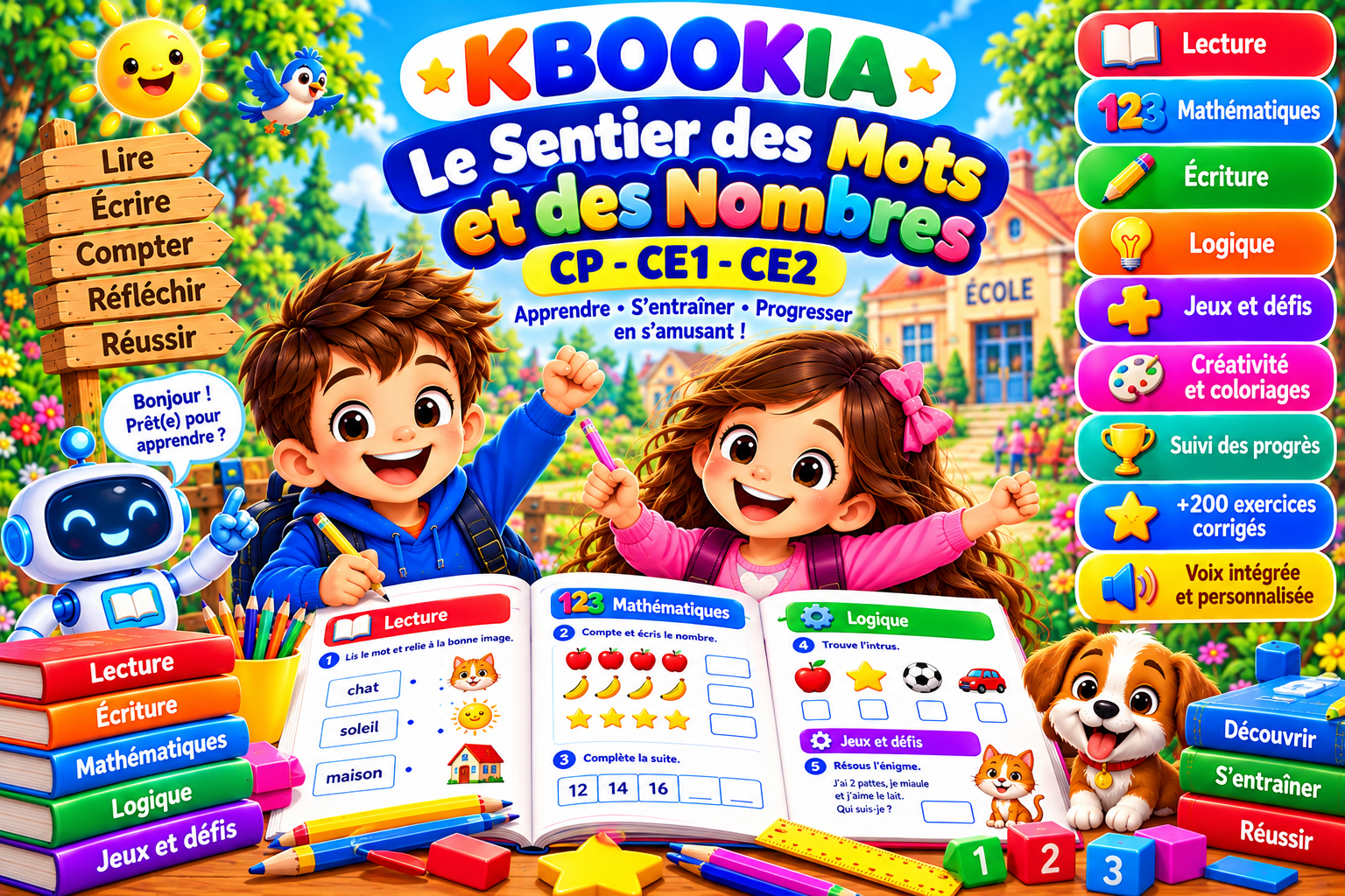 Couverture Le Sentier CE1 CE2
