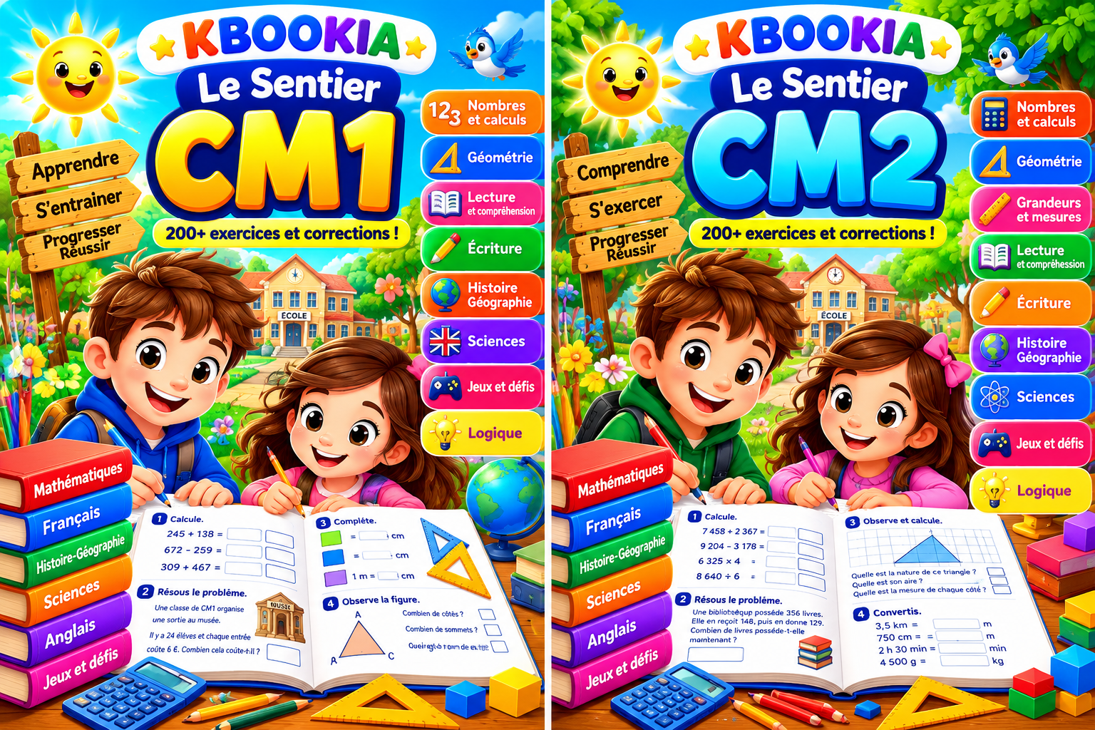 Couverture Jeux éducatifs CM1 CM2